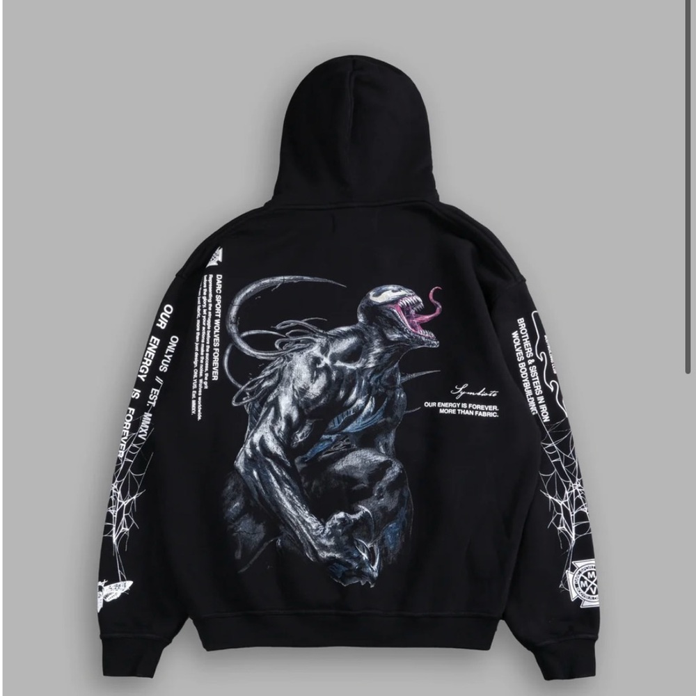 DARC SPORT X SPIDER-MAN X VENOM “P” HOODIE